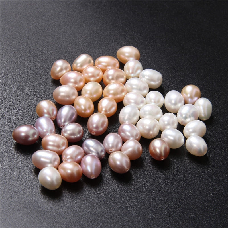 Half Drilled Pearl Beads