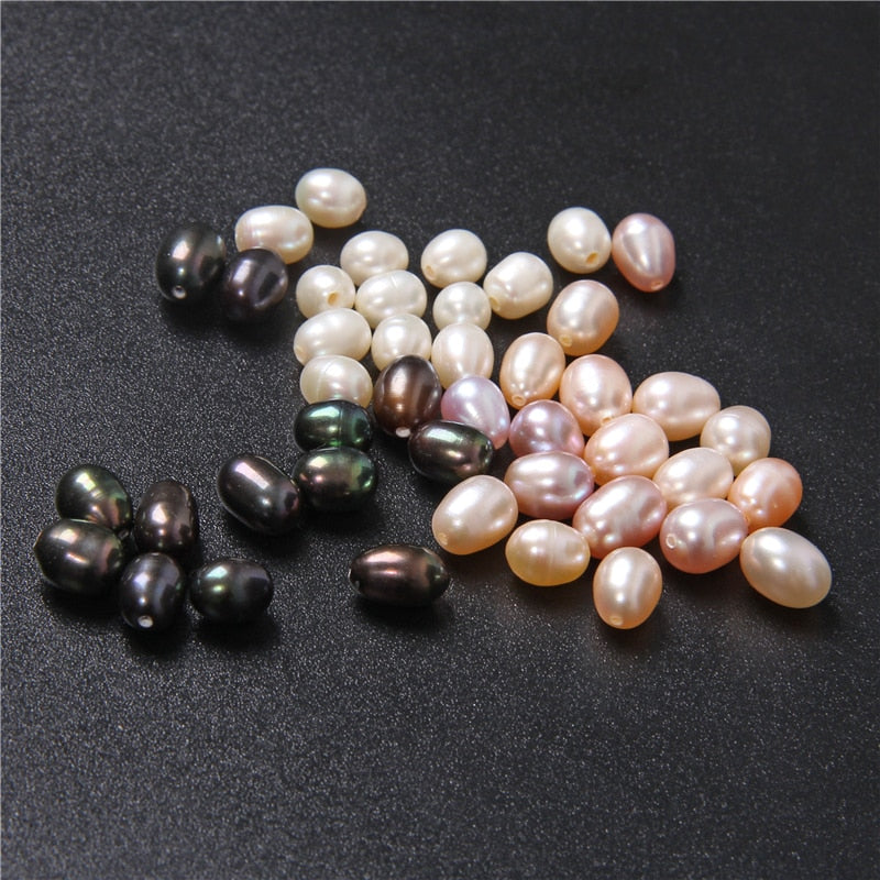 Half Drilled Pearl Beads