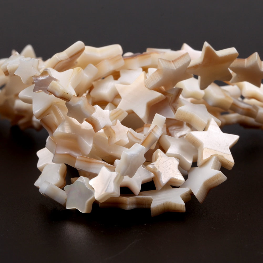 Five-Pointed Star Natural Shell Mother Of Pearl