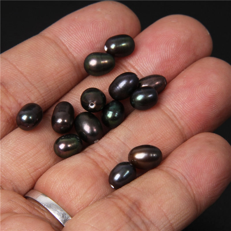 Half Drilled Pearl Beads