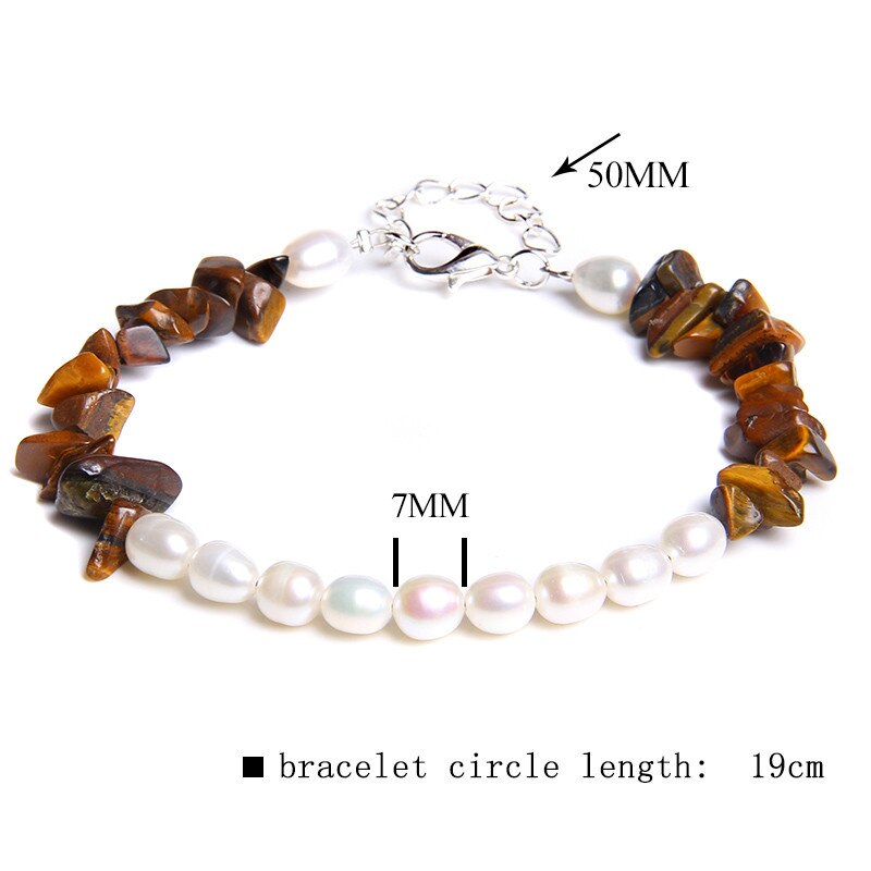 Natural Colorful Pearl Beads Bracelet