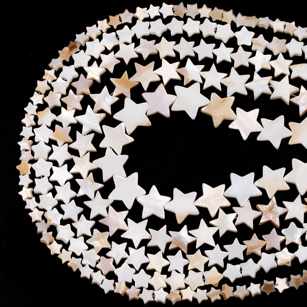 Five-Pointed Star Natural Shell Mother Of Pearl