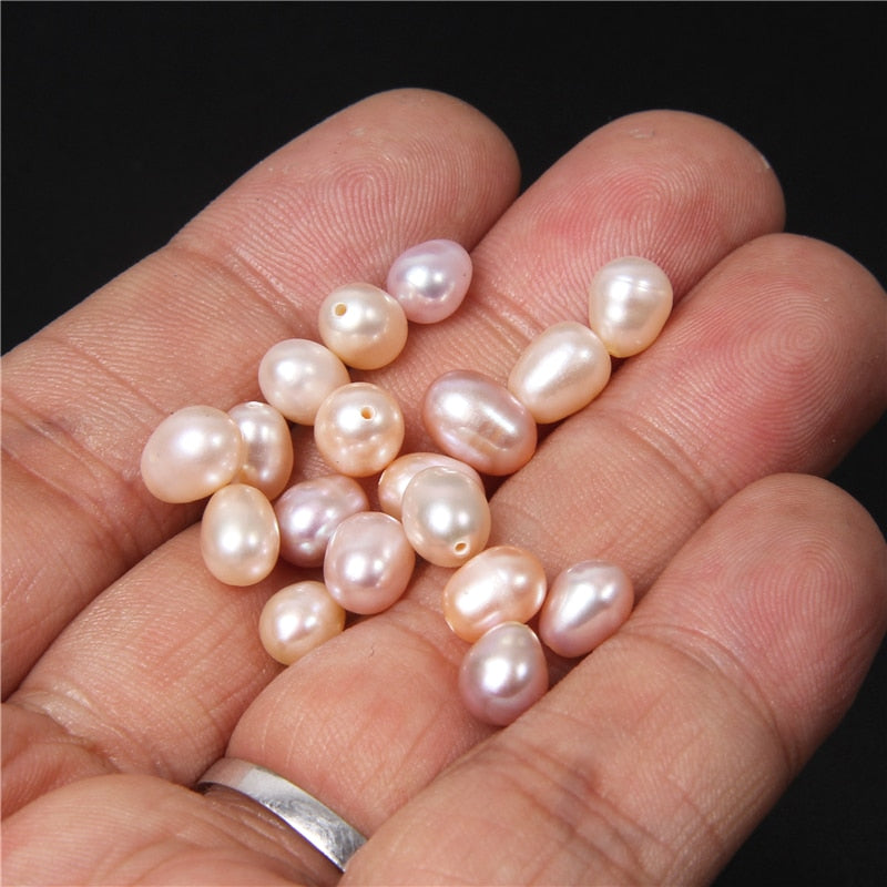 Half Drilled Pearl Beads