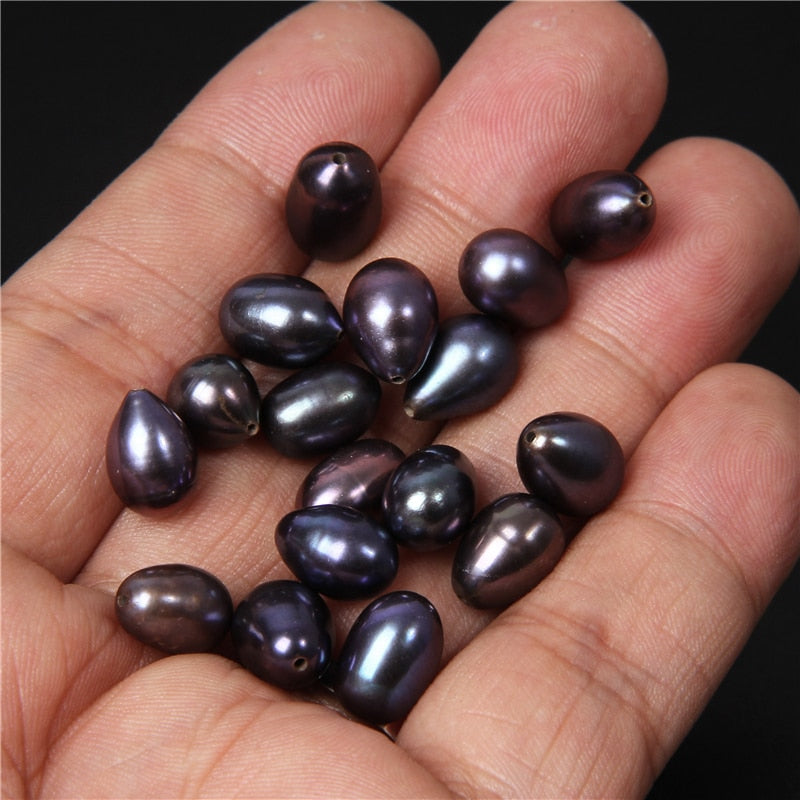 Half Drilled Pearl Beads