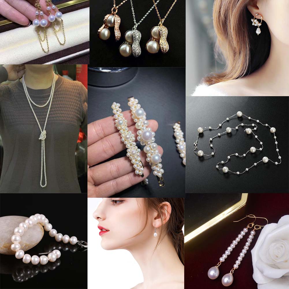 Natural Flat Shape Pearl Beads
