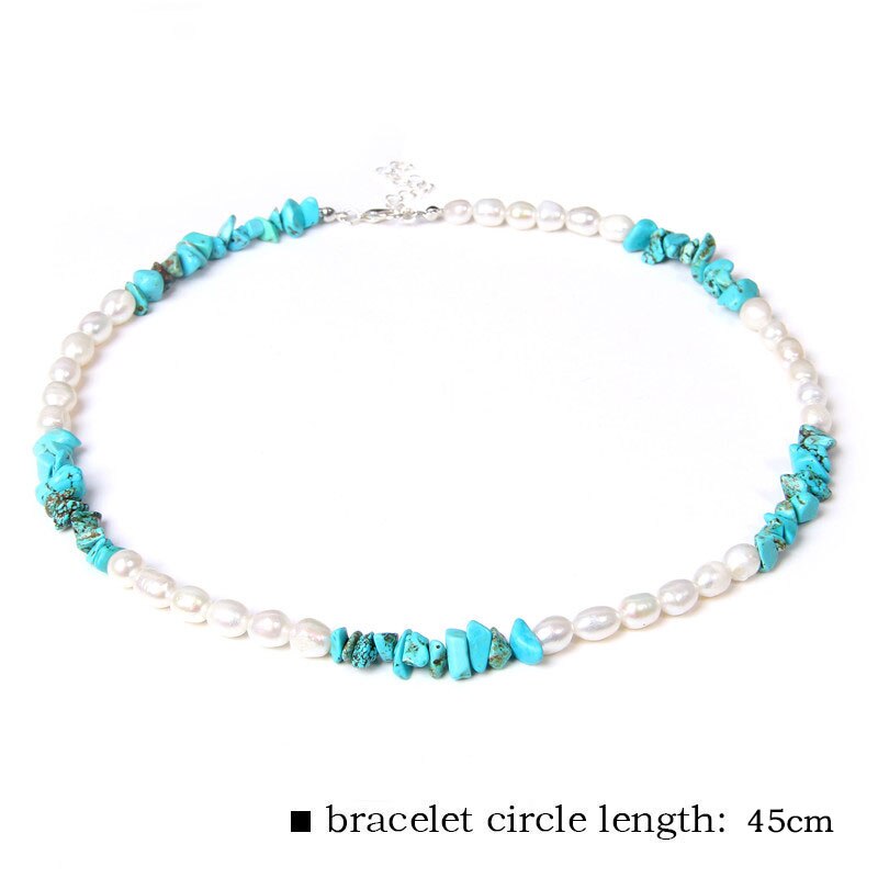 Amethysts &amp; Red Coral Turquoises Natural Pearls Necklace