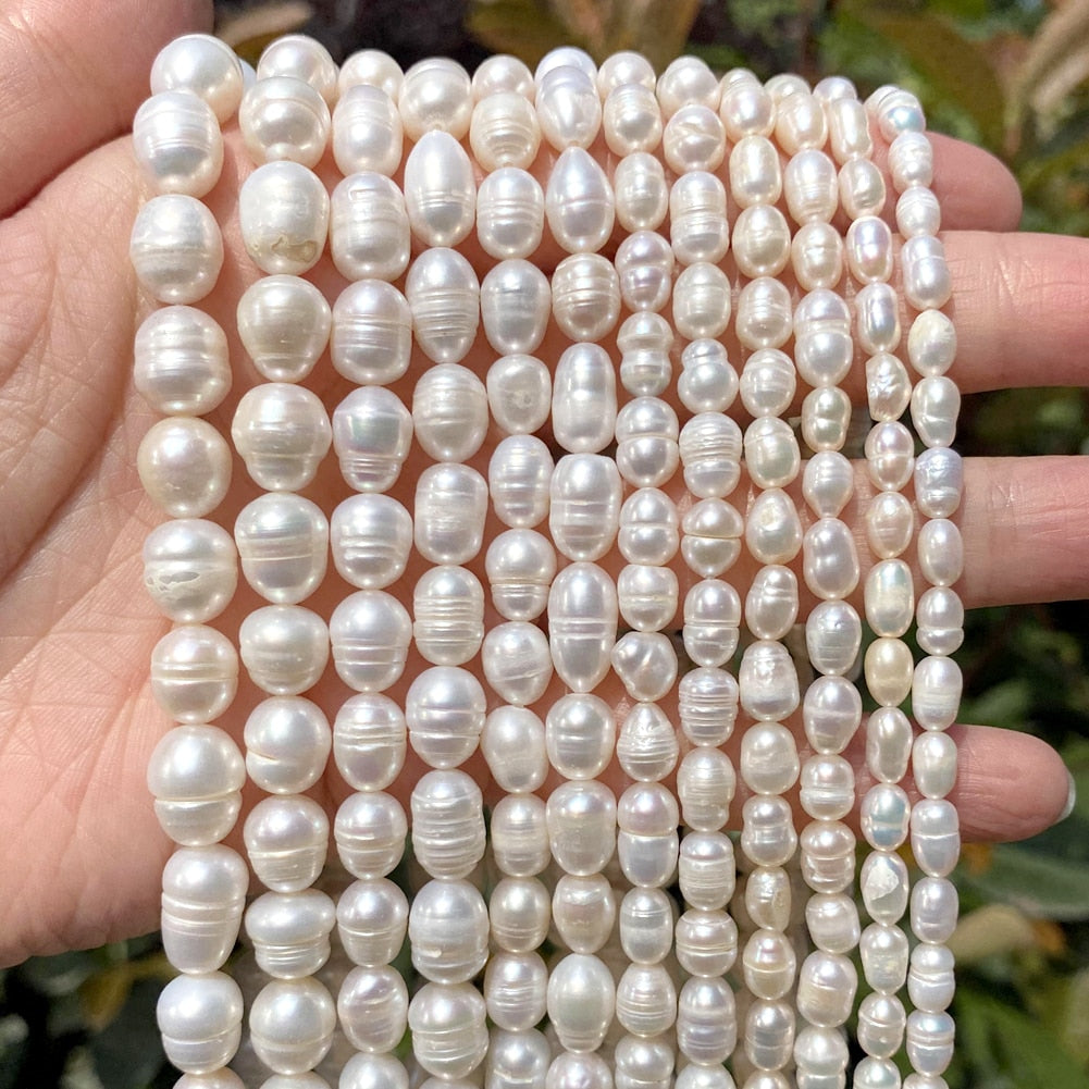 Natural Rice Shape Pearl Beads