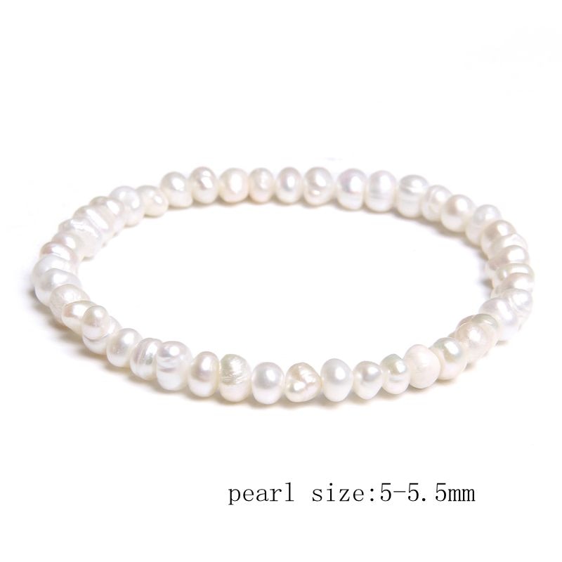 Natural Freshwater Pearl Bracelets Elegant Baroque Pearl