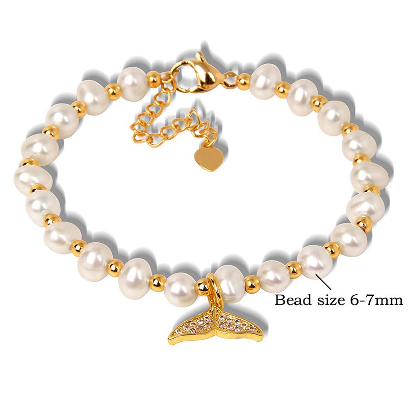 Natural Stone Amazonite Freshwater Pearl Bracelet