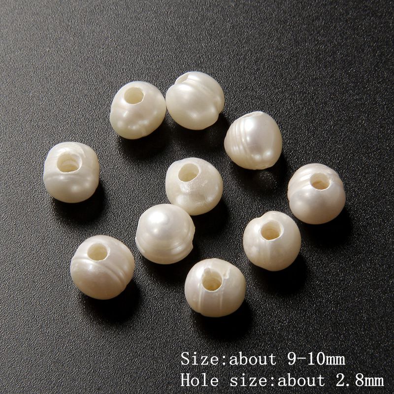 Big Drilled Pearl Beads