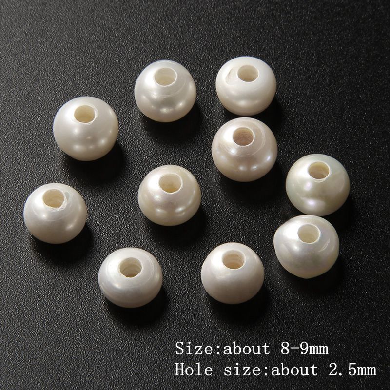 Big Drilled Pearl Beads