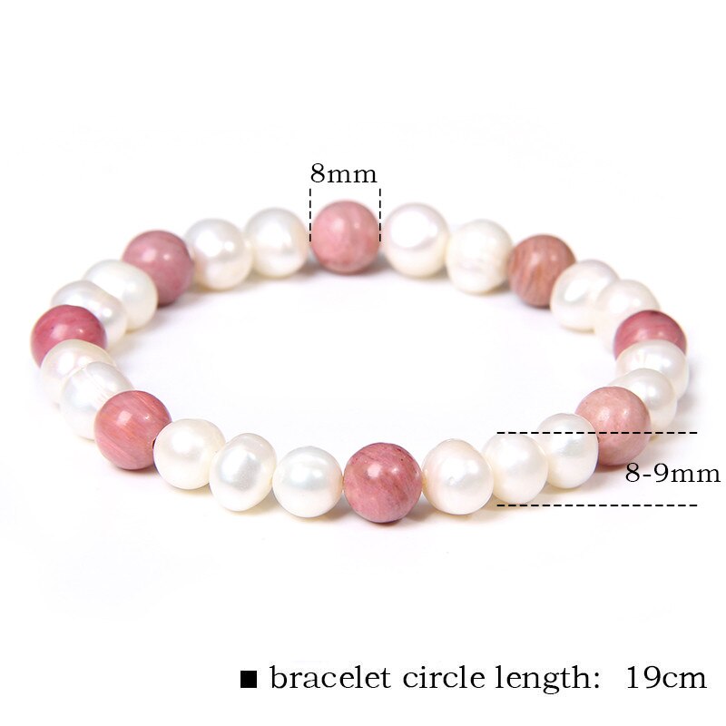 Natural Freshwater Pearl Bracelets Elegant Baroque Pearl