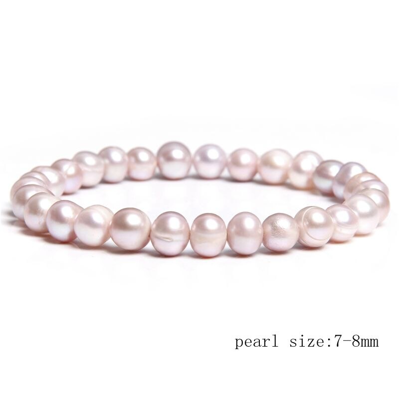 Natural Freshwater Pearl Bracelets Elegant Baroque Pearl