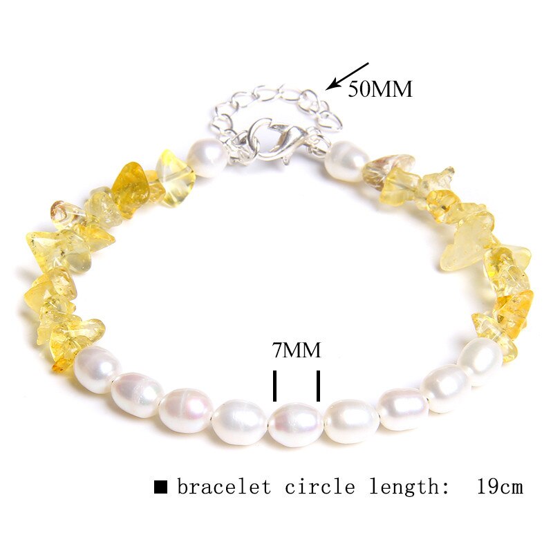 Natural Colorful Pearl Beads Bracelet