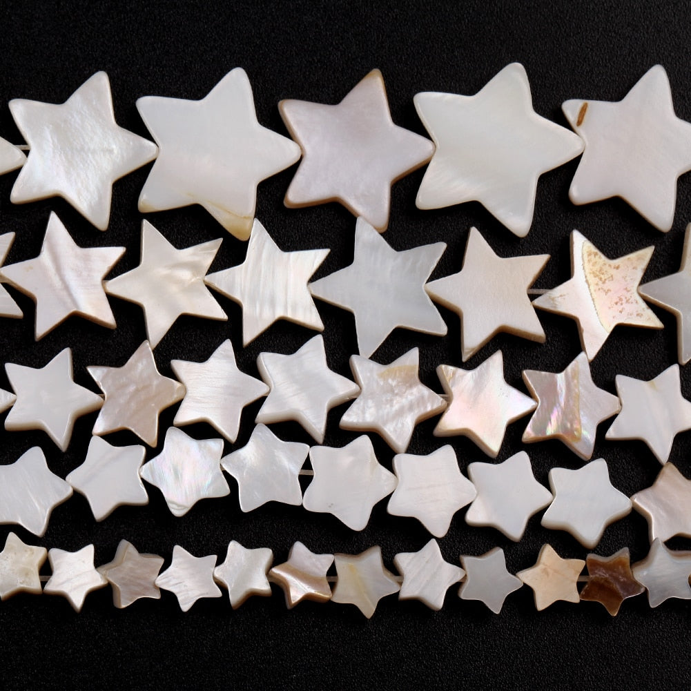 Five-Pointed Star Natural Shell Mother Of Pearl