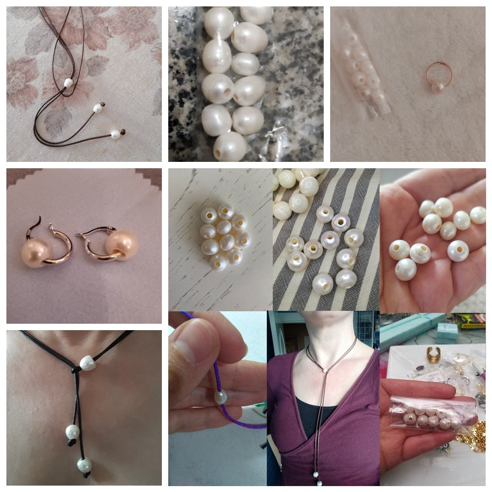 Big Drilled Pearl Beads