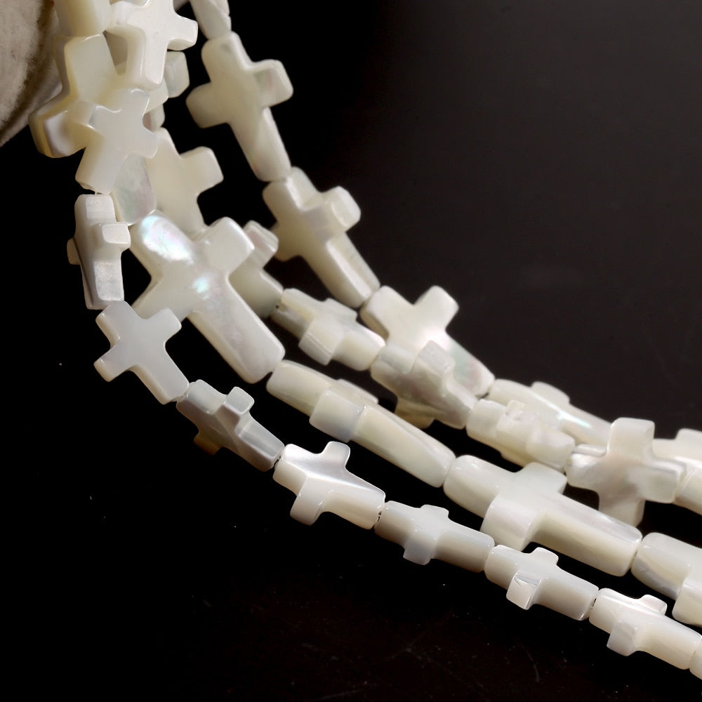 Natural White Cross Shell Mother Of Pearl