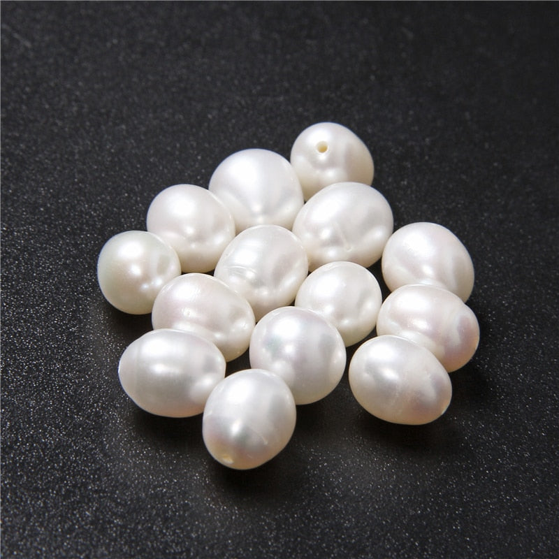 Half Drilled Pearl Beads