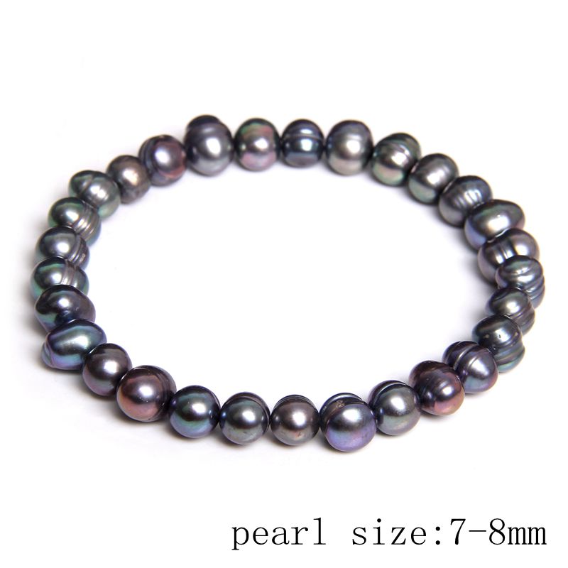 Natural Freshwater Pearl Bracelets Elegant Baroque Pearl
