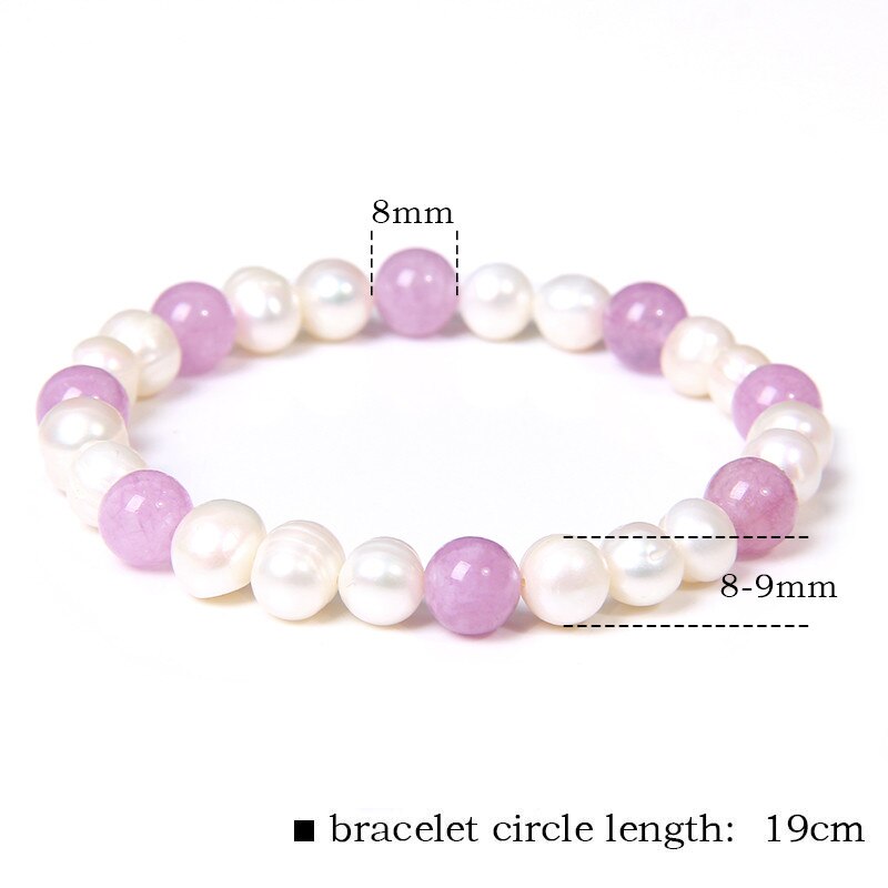 Natural Freshwater Pearl Bracelets Elegant Baroque Pearl