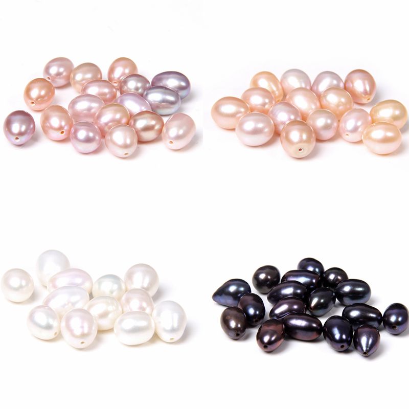Half Drilled Pearl Beads