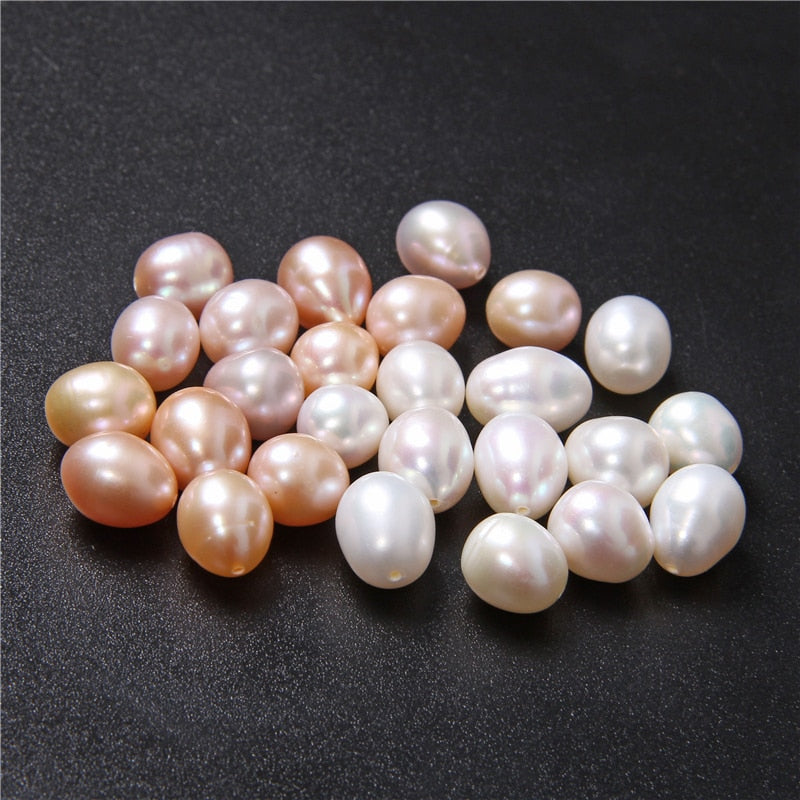 Half Drilled Pearl Beads