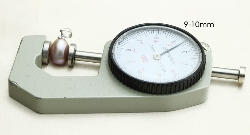 Freshwater Pearl Pendant 925 silver,9-10mm real natural pearl jewelry wholesale