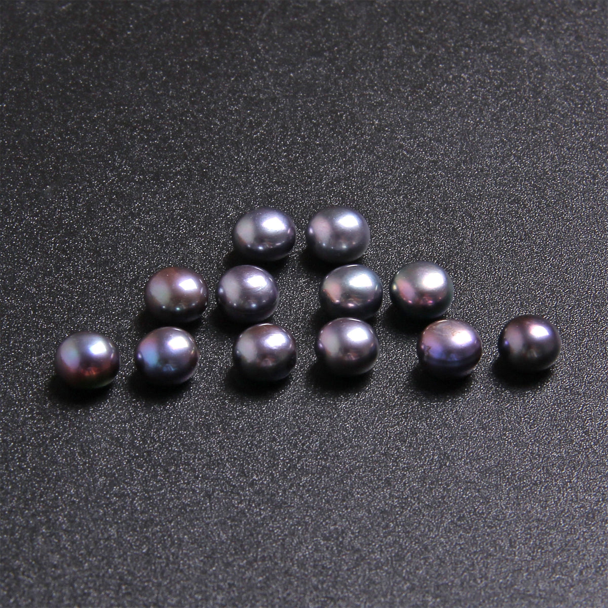 Half Drilled Semi Round Pearl Beads (AAA)
