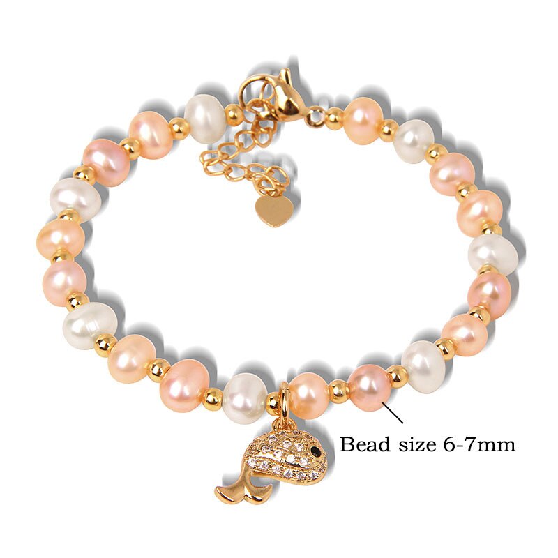 Natural Stone Amazonite Freshwater Pearl Bracelet