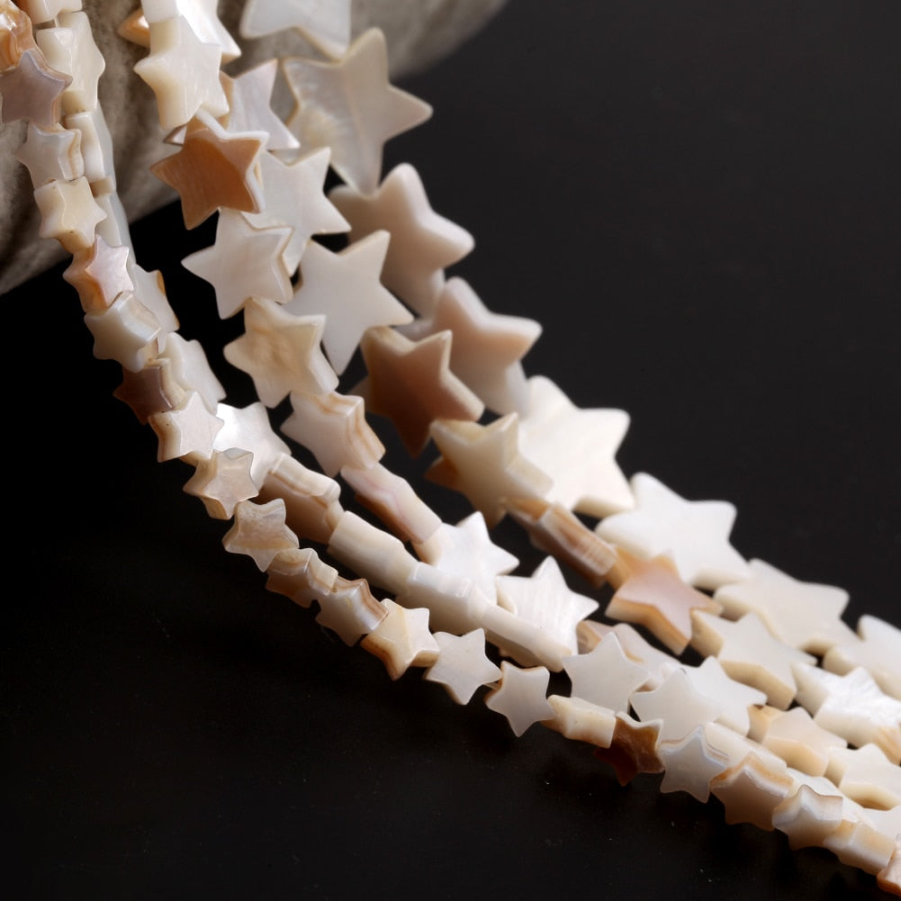 Five-Pointed Star Natural Shell Mother Of Pearl