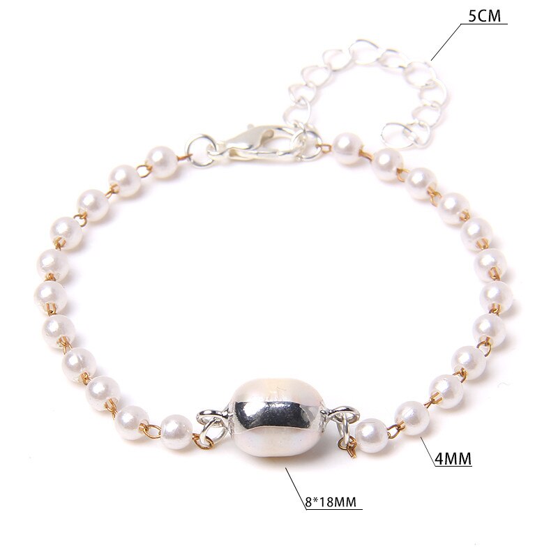 Tree Charm Bangles Adjustable Baroque Pearl Bracelet