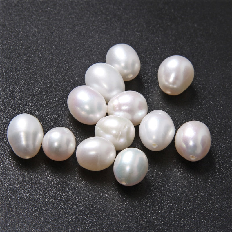 Half Drilled Pearl Beads