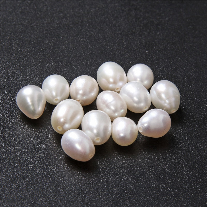 Half Drilled Pearl Beads