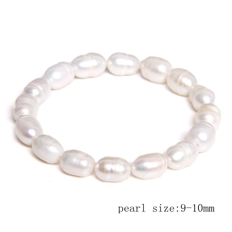 Natural Freshwater Pearl Bracelets Elegant Baroque Pearl